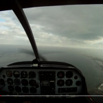 Vol le long du littoral montpellier