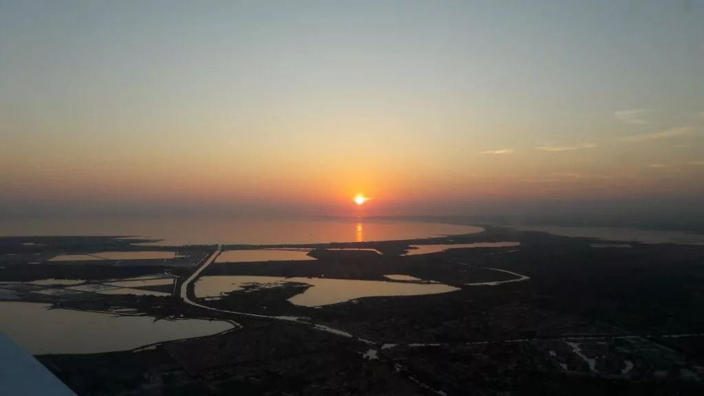 VFR de nuit à Montpellier