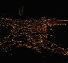Vol en VFR nuit a Montpellier